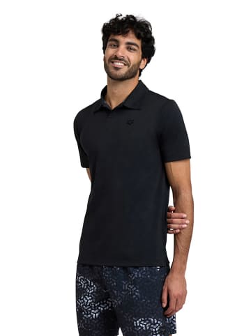 Arena Poloshirt in Schwarz