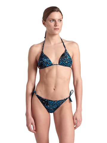 Arena Bikini w kolorze niebiesko-czarno-beżowym
