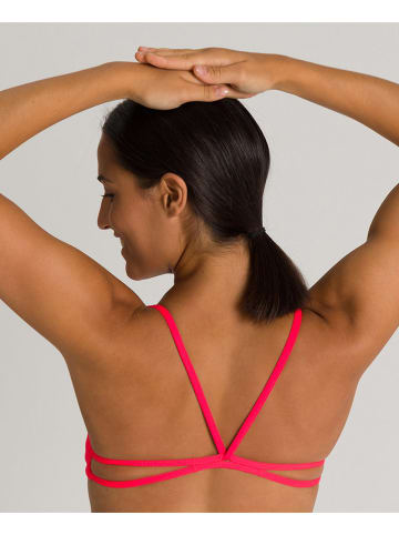 Arena Bikini-Oberteil "Yellow Star" in Pink