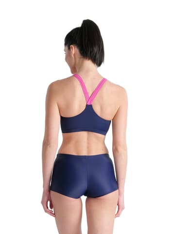 Arena Bikini in Dunkelblau/ Pink