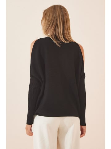 Cool and sexy Sweter w kolorze czarnym