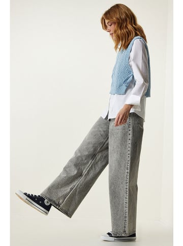 Happiness Istanbul Bezrękawnik w kolorze błękitnym