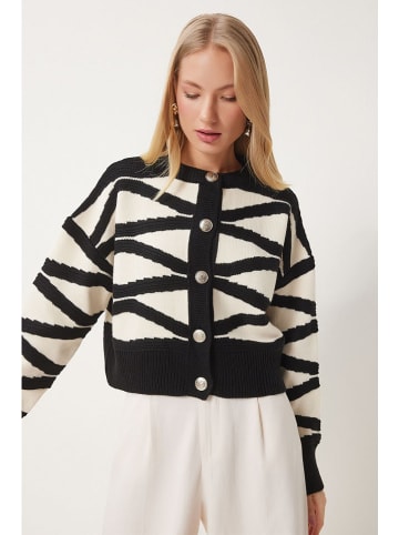 Happiness Istanbul Vest crème/zwart