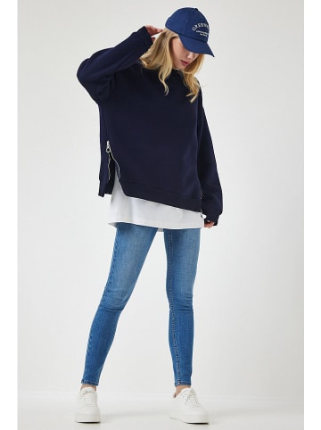 Happiness Istanbul Sweatshirt in Dunkelblau