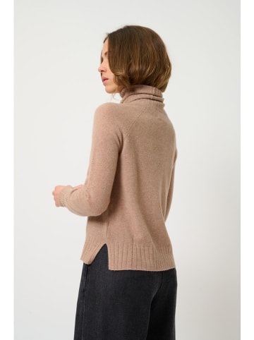 AUTHENTIC CASHMERE Kaschmir-Rollkragenpullover "Cassy" in Beige