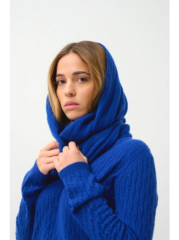 AUTHENTIC CASHMERE Kaschmir-Loop-Schal "Tommy" in Blau - (L)65 x (B)40 cm