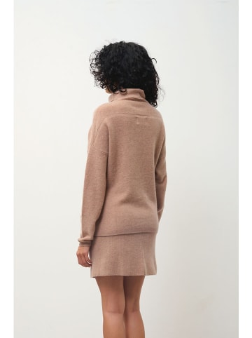 AUTHENTIC CASHMERE Kasjmieren coltrui beige