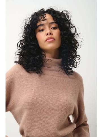 AUTHENTIC CASHMERE Kaschmir-Rollkragenpullover in Beige