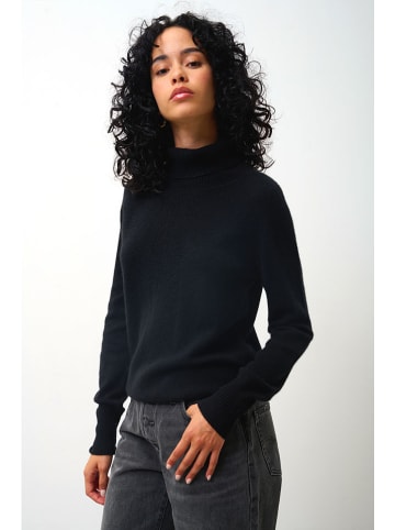 AUTHENTIC CASHMERE Kaschmir-Rollkragenpullover "Dolce" in Schwarz