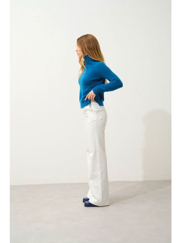 AUTHENTIC CASHMERE Kaschmir-Rollkragenpullover "Cassy" in Blau