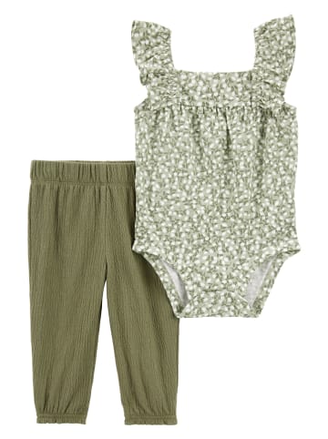 carter's 2tlg. Outfit in Grün