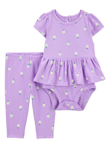 carter's 2tlg. Outfit in Lila