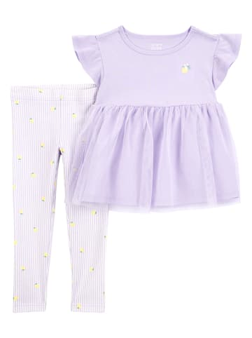 carter's 2-delige outfit paars
