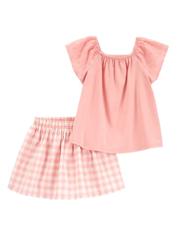 carter's 2-delige outfit lichtroze