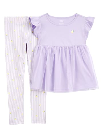 carter's 2tlg. Outfit in Lila