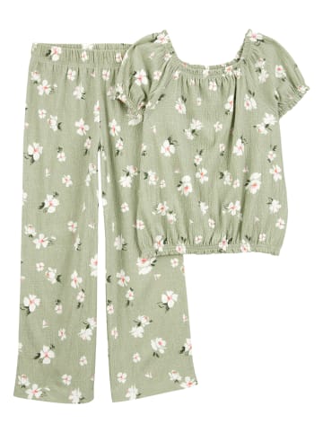 carter's 2-delige outfit groen