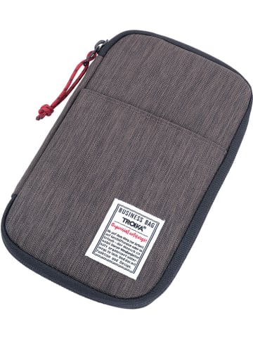 Troika Organizer w kolorze szarym do torby - 20 x 24 x 12,7 cm