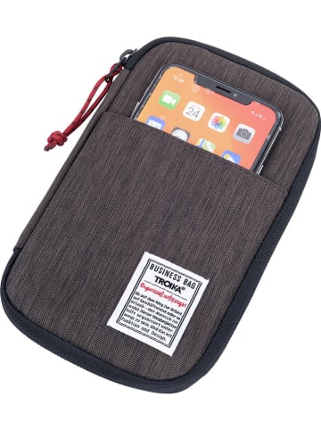 Troika Taschen-Organizer in Grau - (B)20 x (H)24 x (T)12,7 cm
