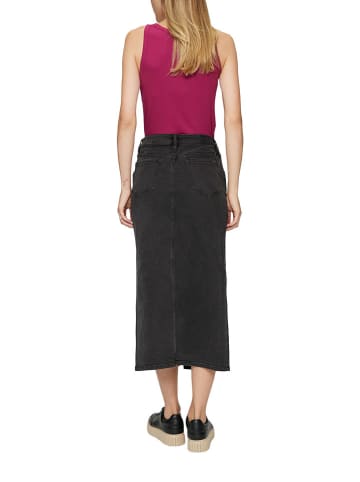 s.Oliver Jeansrock in Schwarz
