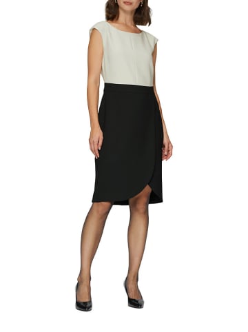 s.Oliver Kleid in Creme/ Schwarz