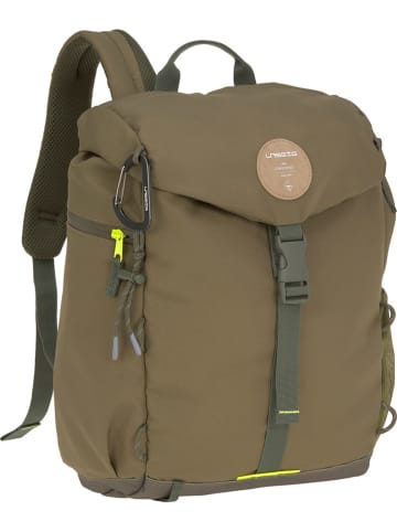Lässig Wickelrucksack in Khaki - (L)28 cm - (B)16 cm - (H)42 cm