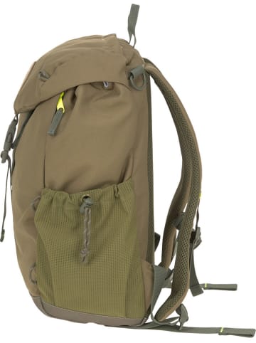 Lässig Wickelrucksack in Khaki - (L)28 cm - (B)16 cm - (H)42 cm
