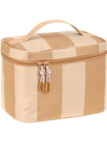 Lässig Kulturbeutel in Beige - (L)24,5 cm - (B)18 cm - (H)18 cm