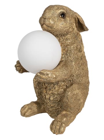 Clayre & Eef Tischleuchte in Gold - (B)19 x (H)35 x (T)27 cm