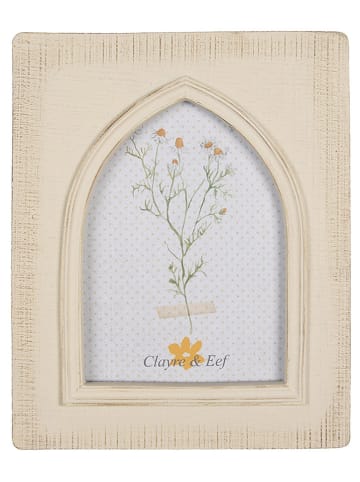 Clayre & Eef Bilderrahmen in Creme - (B)17 x (H)22 cm