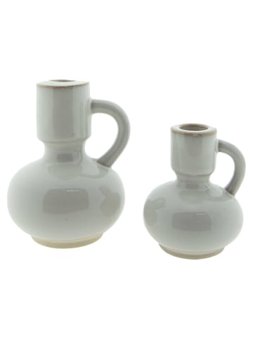 Clayre & Eef Kaarshouder beige - (L)12 x (B)14,5 x (H)10 cm