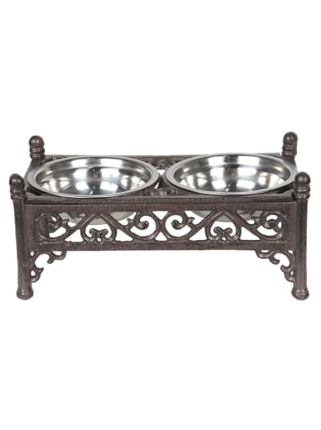 Clayre & Eef Vogelvoeder bruin - (B)28 x (H)15 x (D)13 cm