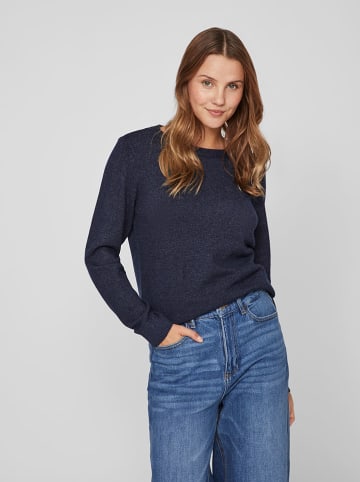 Vila Longsleeve "Ril" in Dunkelblau