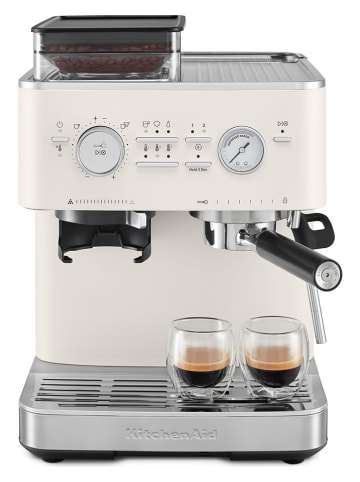 KitchenAid Kaffeehalbautomat "5KES6551" in Creme