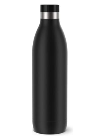 Emsa Drinkfles "Bludrop" zwart - 1 l