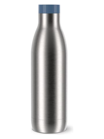 Emsa Trinkflasche "Bludrop" in Grau/ Blau - 700 ml