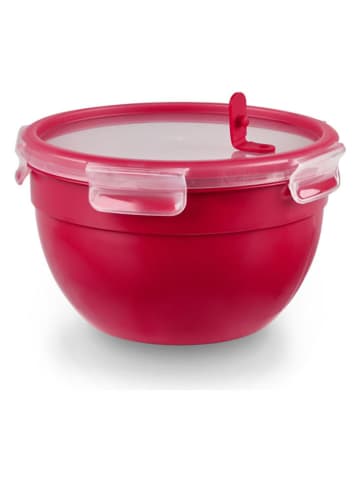 Emsa Mikrowellendose "Clip & Micro" in Rot - 2,6 l