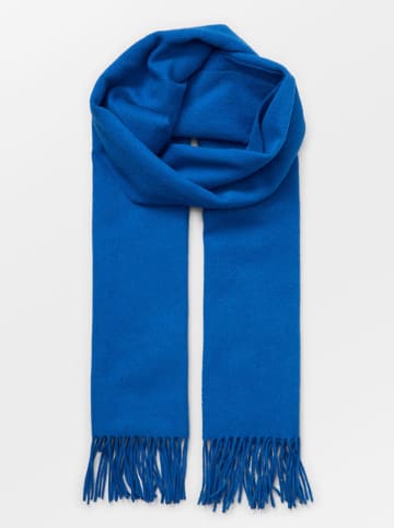 Becksöndergaard Wollen sjaal "Crystal Edition" blauw - (L)220 x (B)50 cm