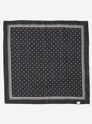 Becksöndergaard Tuch "Devi Cotta" in Schwarz - (L)55 x (B)55 cm
