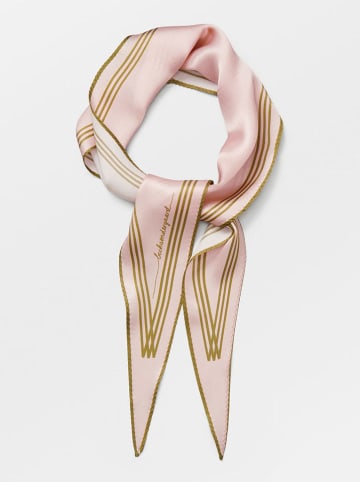 Becksöndergaard Seiden-Tuch "Zanla Diamond" in Rosa - (L)117 x (B)22 cm