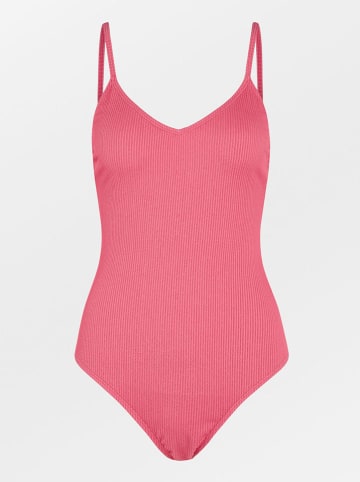 Becksöndergaard Badeanzug "Lyx" in Pink