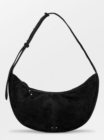 Becksöndergaard Skórzana torebka "Moon Bag" w kolorze czarnym - 38 x 16 cm