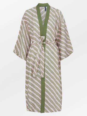 Becksöndergaard Kimono "Bardot" in Rosa/ Khaki