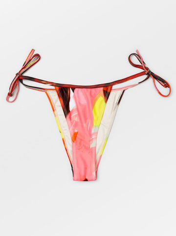 Becksöndergaard Figi bikini "Maple Mila" w kolorze pomarańczowo-jasnoróżowym