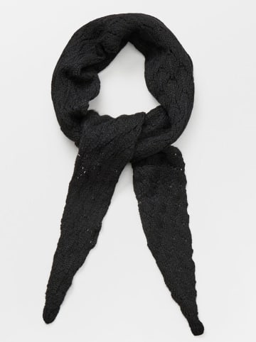 Becksöndergaard Schal "Woona Opalia" in Schwarz - (L)130 x (B)22 cm