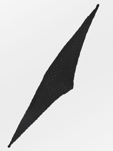Becksöndergaard Schal "Woona Opalia" in Schwarz - (L)130 x (B)22 cm