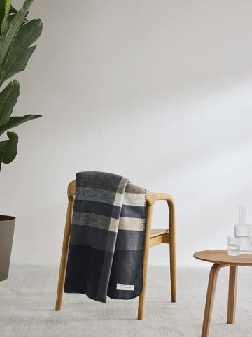 Ibena Jacquard deken "s.Oliver" grijs/beige