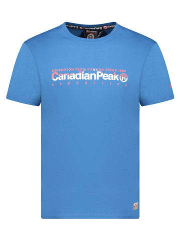 Canadian Peak Koszulka "Jopeakeak" w kolorze niebieskim