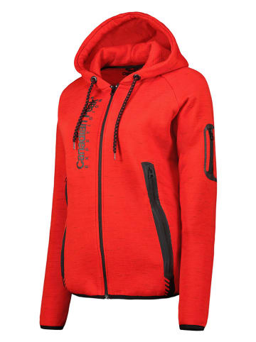 Canadian Peak Sweatjacke "Getinceleak" in Rot