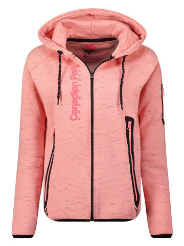 Canadian Peak Sweatjacke "Getinceleak" in Rosa