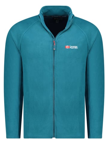 Canadian Peak Fleecejacke "Tugeak" in Türkis